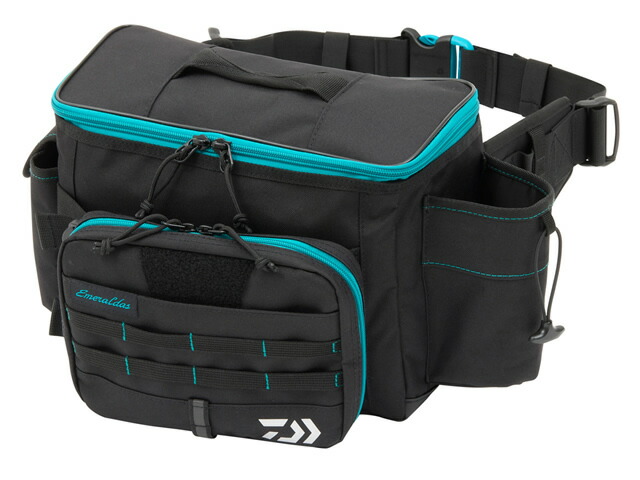 ダイワ(DAIWA) エメラルダス ショルダーバッグ(EMERALDAS SHOULDER BAG) （E） ブラック エギング エギングバッグ DAIWA（釣り） ダイワ(DAIWA) エメラルダス ショルダーバッグ