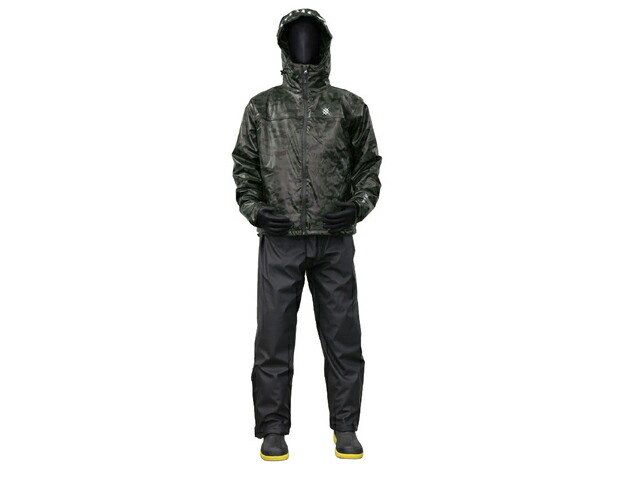 楽天市場】LUKIA 防水防寒 ウィンターPUカモフラゲームスーツ上下