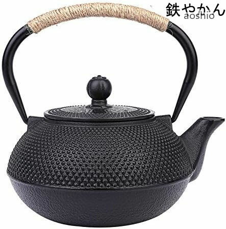 鉄瓶 鉄やかん 湯沸かし 金物 急須 フライパン 麦茶ポット 直火可 大電気容量 手提げの麻ひもで焦げ目を防ぎます 鉄分付け足し 鋳込み 相応う ih 言い慣わし芸術品 金物茶道御先棒 今めかしい