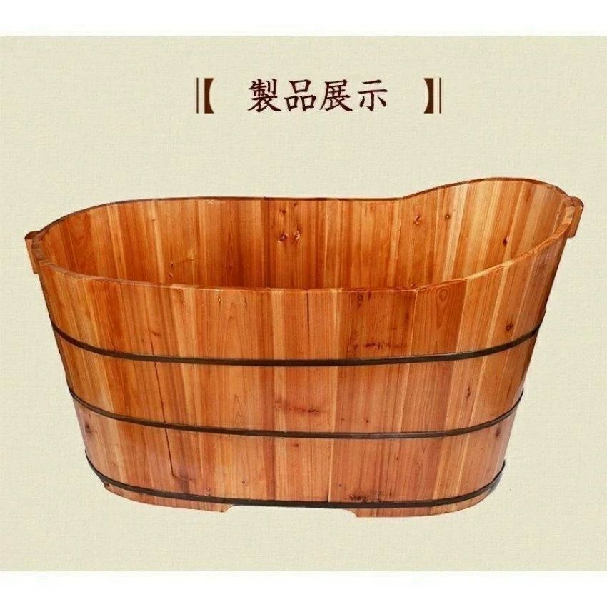 生まれながら木製湯ぶね お風呂 成年者風呂井戸釣瓶 身寄り用 成年者用 二階建てバス溜め桶 湯ぶね 伸び伸びする お風呂グッズ 蓋なし