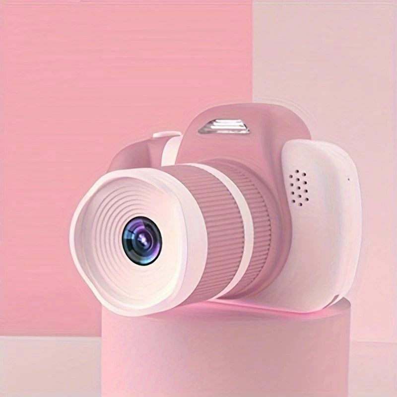 新しいロングレンズカメラ 高解像度デュアルカメラ 写真やビデオを撮影するためのミニ一眼レフカメラ 2.0インチLCDスクリーン 1080P