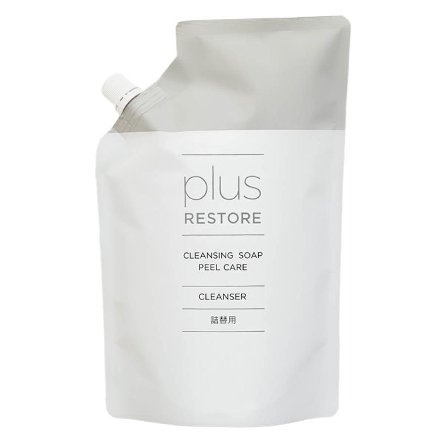楽天市場】プラスリストア クレンジングソープ泡 ピールケア 詰め替え