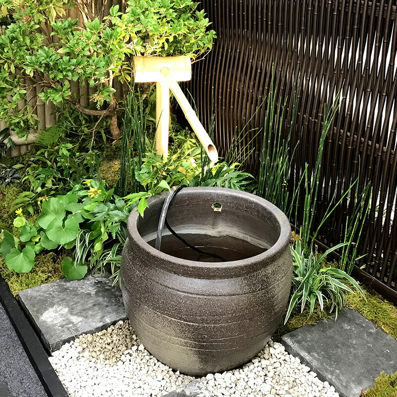 水鉢 和風 ウオーター園地 庭 水生植物 メダカ 鷹ショウ 往者陶壷タイプ水鉢かまはだ 13サイズ A Marchesoni Com Br