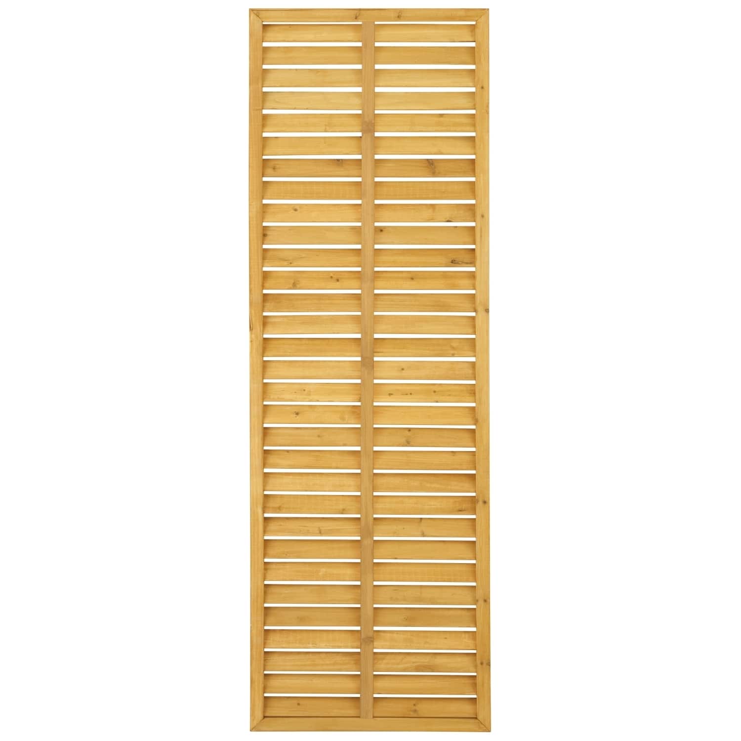ラティス フェンス 木 ACQ 耐久性 目隠し 目かくし 境界 DIY タカショー / エコランド ルーバーラティス 600×1800 /中型