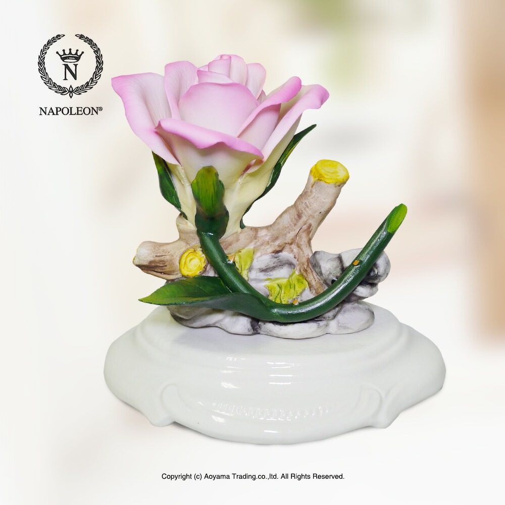 新品未使用【ナポレオン社】イタリア製 陶花 置物 インテリア 薔薇のバスケット 楽天市場】【ナポレオン社】イタリア製 陶花 ディジーとバラの