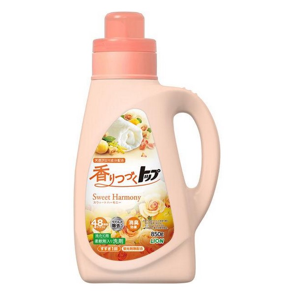 楽天市場】ライオン 香りつづく トップ Sweet Harmony 本体 850g