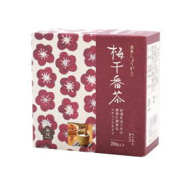 無双本舗 国産生姜入り梅干番茶スティック 8g&times;20 12箱セット　正食品　ムソー　 【T8】【SQ】【北沖】｜青空そら豆