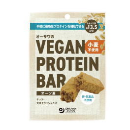 オーサワのVEGAN PROTEIN BAR (オーツ麦) 2本入 （約 60g）50袋 セット ヴィーガン プロテイン バー　オーサワジャパン 【T8】【SQ】【北沖】 11,005円