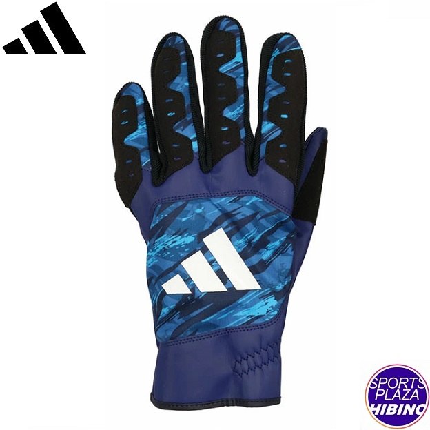 【ネコポスOK】アディダス(adidas) 野球 走塁用手袋 スライディンググローブ プロ野球選手モデル (23ss) ロイヤルブルー×ネイビー LBG702-2529【SS260350】
