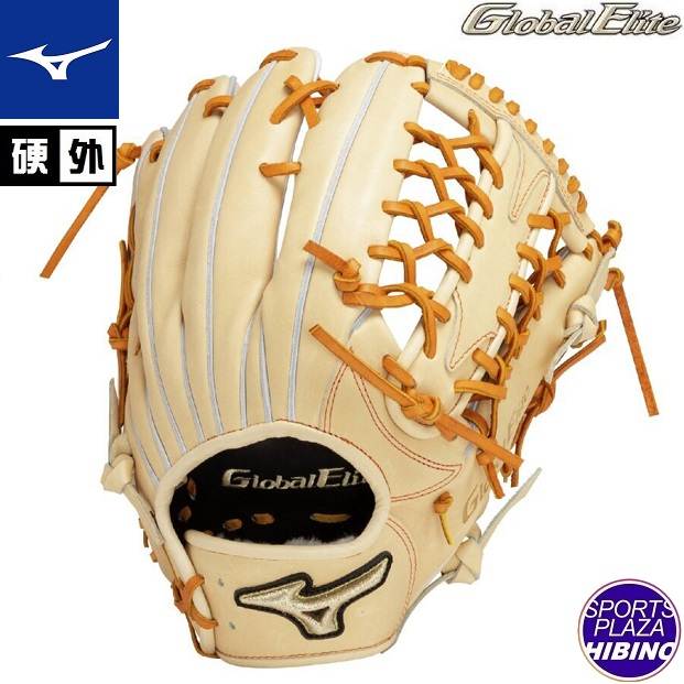 ミズノ(mizuno) 一般硬式野球 グローバルエリート Professional Selection【外野手用：ヌートバー選手型】(25ss) 硬式グラブ 硬式グローブ ブロンド×コルク 1AJGH32417-8049【SS2603】 36,680円