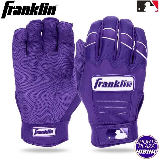 【ネコポスOK】フランクリン(Franklin) 野球 CFX PRO HI-LITE プロ ハイライト バッティンググローブ 両手用 (25ss) 手袋 パープル 20880【SS2603】
