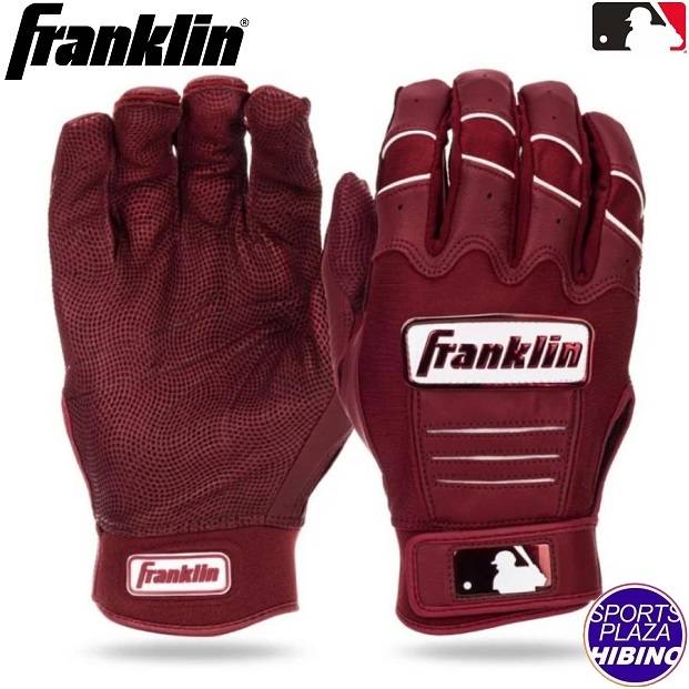 【ネコポスOK】フランクリン(Franklin) 野球 CFX PRO HI-LITE プロ ハイライト バッティンググローブ 両手用 (25ss) 手袋 バーガンディ 20882【SS2603】