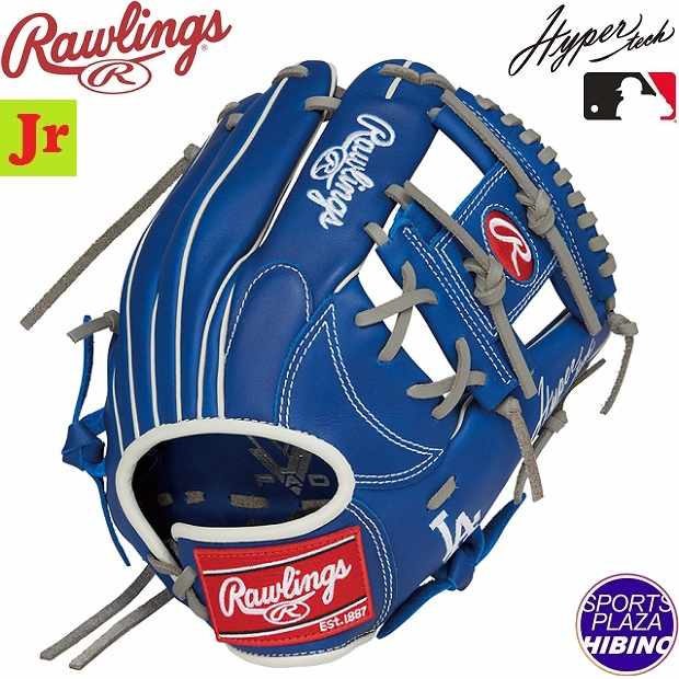 ローリングス(Rawlings) 少年軟式野球 HYPER TECH MLB TEAM ハイパーテック オールラウンド用 (25ss) 軟式グラブ 軟式グローブ ジュニア ドジャース GJ5HTMN6L-LAD【SS2606】｜スポーツプラザヒビノ 店
