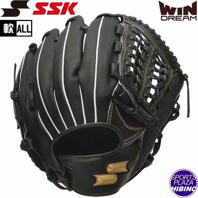 エスエスケイ(ssk) 一般軟式野球 ウインドリーム オールラウンド用 (25ss) 軟式グラブ 軟式グローブ ブラック WNG15024-90【SS2603】