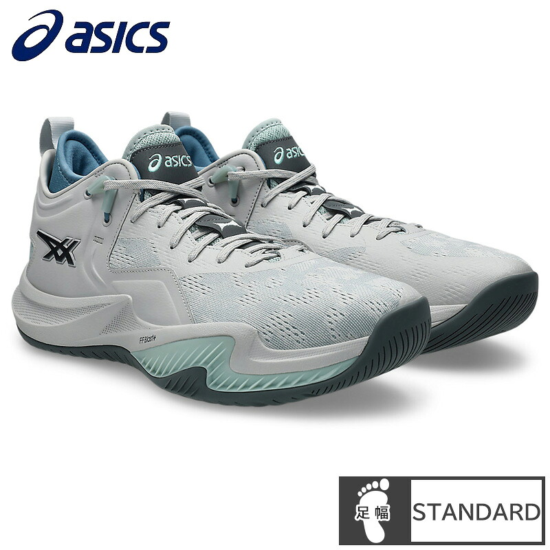 アシックス(asics) バスケットボールシューズ NOVA SURGE LOW 2 ノバサージ シューズ (26ss) グレー/グレー 1061A051-020｜スポーツプラザヒビノ 店