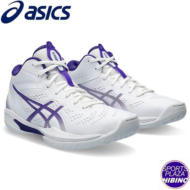 ASICS バスケットボールシューズ パープル ASICS バッシュ、バスケットボールシューズ（色：パープル系