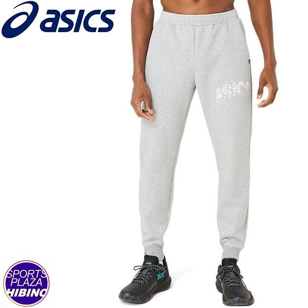 アシックス(asics) 籠球 スウェットパンツ お召しもの (23aw) お召しもの 薄墨色杢 2063A333-020