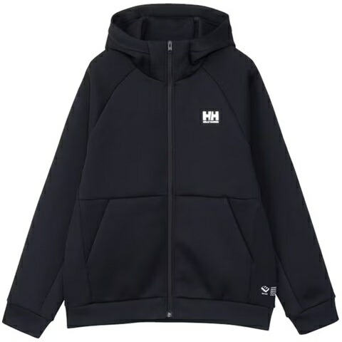 ヘリーハンセン (HELLY HANSEN) アウトドア スウェットジャケット HHロゴタイプ 今めかしい スウェットパーカ ユニ一発やる (24aw) 黒いこと HH32362-K【sale】【OUTsale】【冬特】【SS2606】