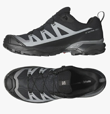 サロモン (SALOMON) ハイキング トレッキング シューズ X ULTRA 360 GTX エックスウルトラ360 ゴアテックス メンズ (24aw) ブラック L47453200【SS2603】【冬特】