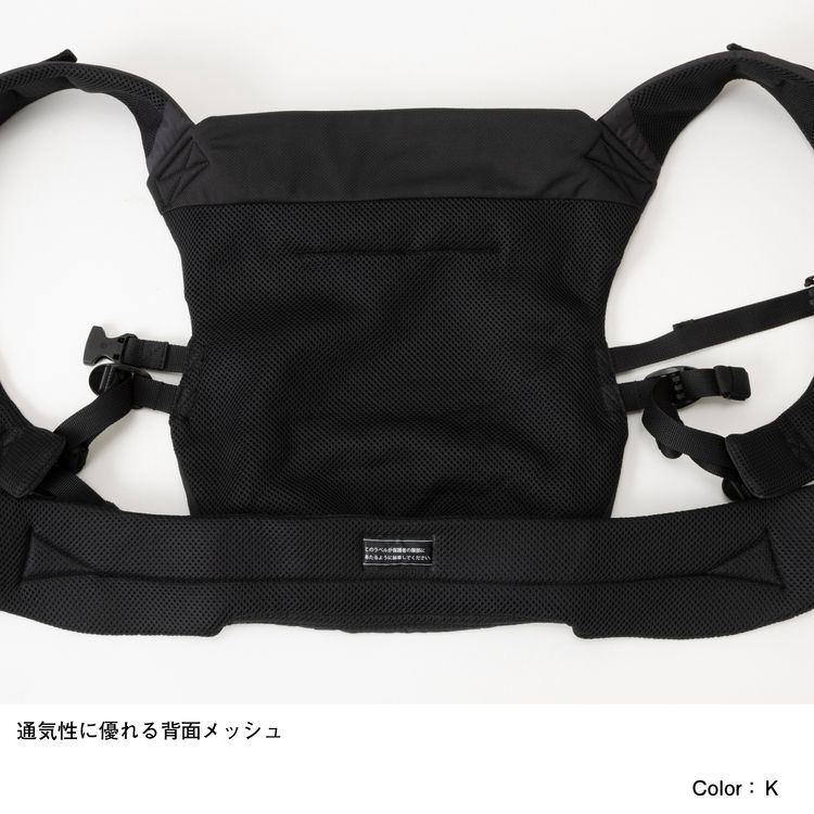 新品 NMB82150 ベビーコンパクトキャリアー K ブラック ノースフェイス