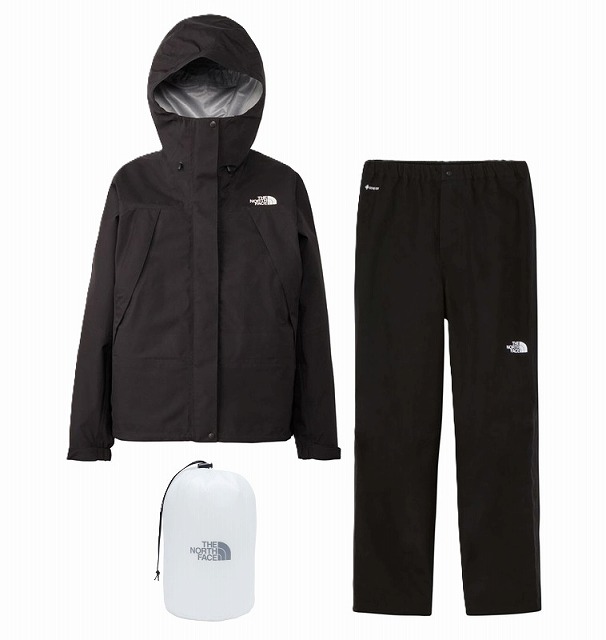 ザ・ノース・フェイス (THE NORTH FACE) 上下セット マウンテンラウンダー ジャケット パンツ レディース (26ss) ブラック NPW12503 NPW12504 K|スポーツプラザヒビノ 店