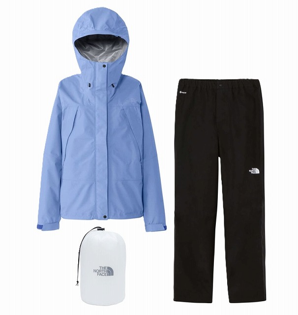 ザ・ノース・フェイス (THE NORTH FACE) 上下書き割り マウンテンラウンダー 上衣 ズボン下 レディース (26ss) 青碧 NPW12503 PG NPW12504 K