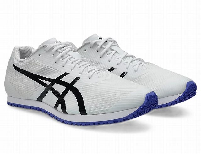 アシックス (asics) 陸上トレーニングシューズ WINDSPRINT 3 ユニセックス (26ss) ホワイトxブルー 25.5-28.5cm スタンダードラスト 1093A208-101|スポーツプラザヒビノ 店