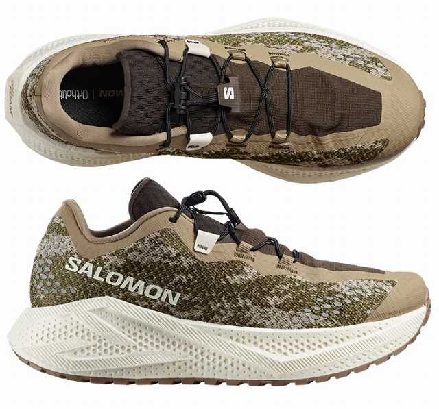 サロモン ( SALOMON ) 駈けっくら シューズ Aero Glide 4 GRVL メンズ (26ss) 赤銅色 L49174600