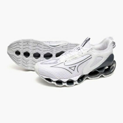 ミズノ(mizuno) ランニングシューズ ウエーブプロフェシー14 ユニセックス (25ss) ホワイト シルバー 2E相当 26.0-27.5cm J1GC255132【SS2606】｜スポーツプラザヒビノ 店 18,000円