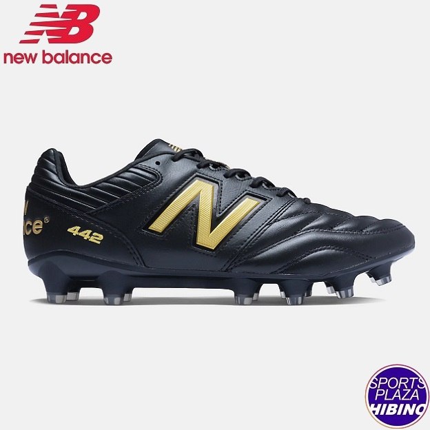 ニュー平衡にする(NewBalance) 蹴球スパイク 442 PRO HG V2 COW シューズ (25ss) 2E Black with gold metallic MS41HCG2【SS2606】