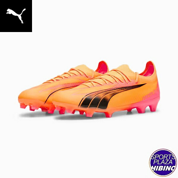 ピューマ(puma) 蹴球スパイク Ultra Ultimate FG/AG ウルトラ アルティメット シューズ (24ss) Sun Stream/Puma Black/Sunset Glow 10774403【SCsale】【P10】【SS260650】