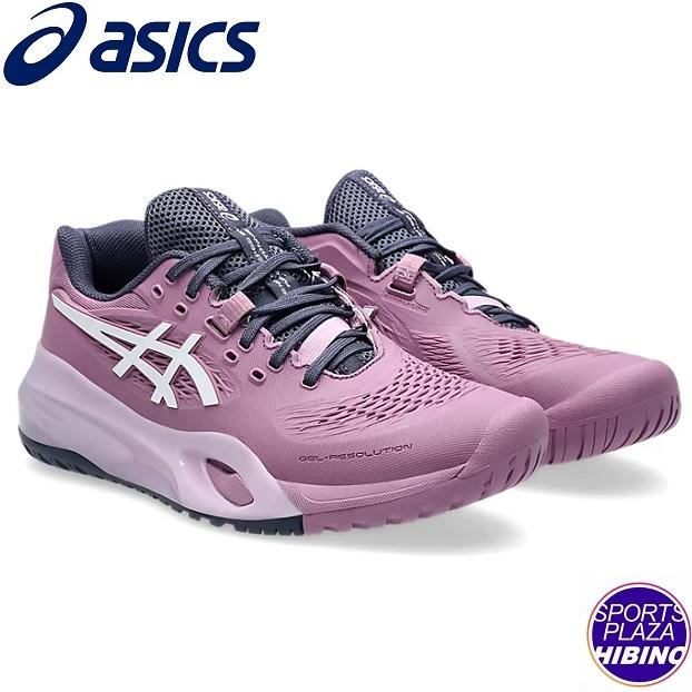 アシックス(asics) 庭球シューズ GEL-RESOLUTION X 先だつもの 解像度 (25ss) オール厚地の外套用 レディース Ube/White 1042A279-500【SS2606】