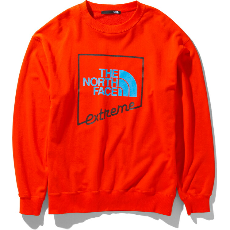 偉大な ザ ノースフェイス The North Face トレーナー エクストリームクルー Extreme Crew ユニセックス ss ファイヤリーレッド Nt132 Fr 高い素材 Www Septlaxcala Gob Mx