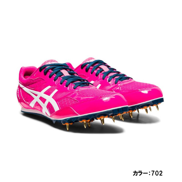 陸上スパイク 初心者向け Effort シューズ シューズ ピンク ホワイト レディース アシックス Asics Mk その他 ピンク ホワイト 陸上競技用 メンズ ユニセックス 21ss オールウェザー 土トラック兼用 1091a014 702 スポーツプラザヒビノ 店