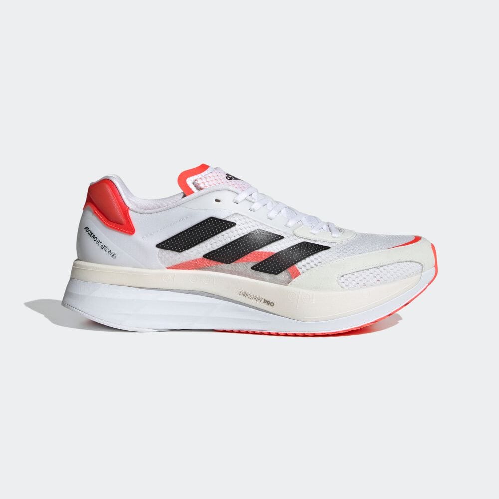 アディダス Adidas ランニングシューズ Adizero Boston 10 アディゼロ ボストン メンズ 21aw フットウェアホワイト コアブラック ソーラーレッド レギュラーラスト Fy4079 Sale 81 Off
