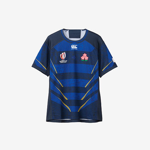 カンタベリー(canterbury) ラグビー ジャパン ラグビーワールドカップ2023 日本代表 レプリカ オルタネイトジャージ 半袖シャツ Tシャツ ネイビー RWC2023 REPLREPLICA ALTERNATE JERSEY RG33981WC-29 (23SS)【SS260350】