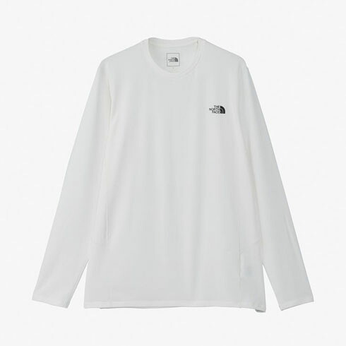 ザ・ノース・フェイス (The North Face) アウトドア ウエア ロングスリーブフラッシュドライスリーディークルー メンズ (24ss) ホワイト 長袖 NT12203-OW【SS2603】