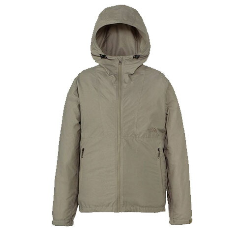 ザ・ノース・フェイス (THE NORTH FACE) アウトドアウエア ウインドブレーカー コンパクトジャケット レディース (24aw) グレー NPW72230-CR【SS2603】【冬特】