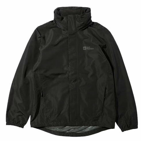ジャックウルフスキン (jackwolfskin) アウトドアウエア アウター ストーミーポイント ジャケット メンズ (24aw) ブラック M-XL 5020894-6000【mkd】【OUTsale】【SS2603】【冬特】