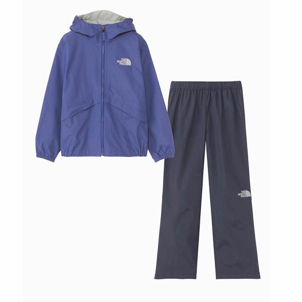 ザ・ノース・フェイス (THE NORTH FACE) アウトドアお召しもの レインテックスユリイカ キッズ (25ss) 青色 130-160 雨合羽 上下仕掛ける NPJ12512-結核症【SS2603】 ウェア-アウトドア