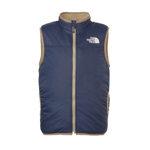 ザ・ノース・フェイス (THE NORTH FACE) アウトドアお召しもの アウター リバーシブルコージーベスト キッズ 御坊っちゃん (24aw) 米国海軍 裏フリース 防風 NYJ82445-UN【SS2603】【冬特】 アウトドア-キッズ・ジュニア用ウェア