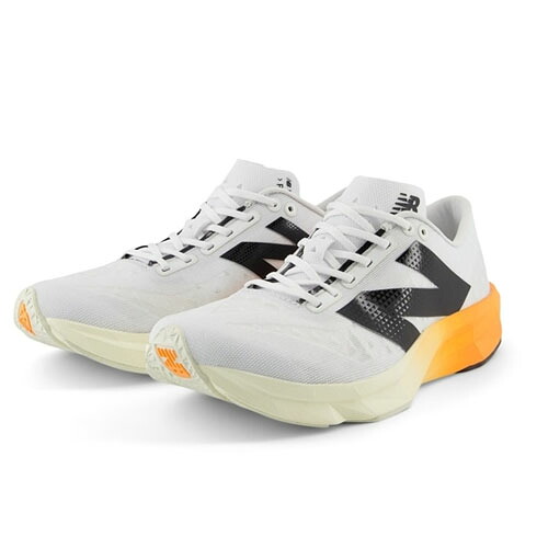 ニュー平衡にする (newbalance) 駈けっくらシューズ FuelCell Pvlse v1 CH レディース (25ss) 白いこと×オレンジ色 23.5-25.0糎 WFCNPCH-B【mkd】【RUNsale】【SS2606】