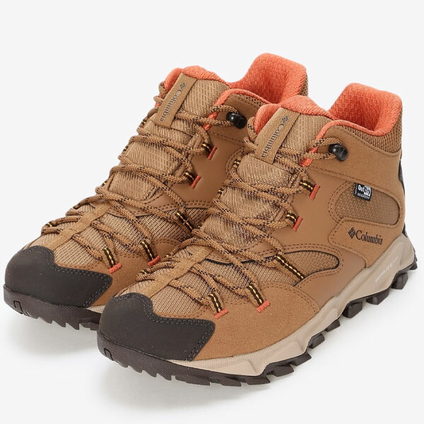 コロンビア (columbia) アウトドア シューズ セイバー シックス ミッド アウトドライ ワイド レディース (25aw) ブラウン Elk, Tuscan 23-25cm YK9060-286【冬特】