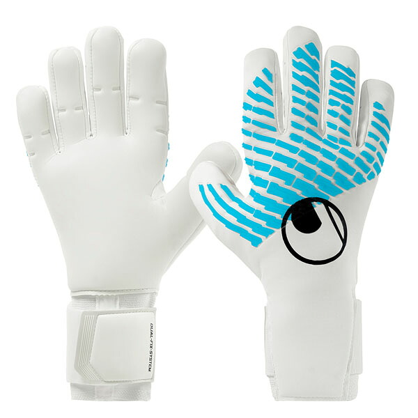 ウールシュポルト (uhlsport) サッカー キーパーグローブ サイバーテック アブソルートグリップ ハーフネガティブ フィット (25aw) ホワイト 8-9 1011378-01｜スポーツプラザヒビノ 店