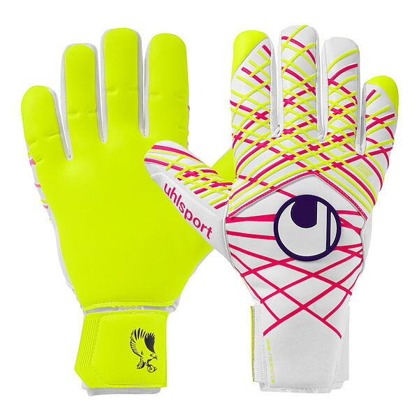 ウールシュポルト (uhlsport) サッカー キーパーグローブ プレディクション アブソルートグリップ ハーフネガティブ メニャン ホワイト 8-9 1011394-01|スポーツプラザヒビノ 店