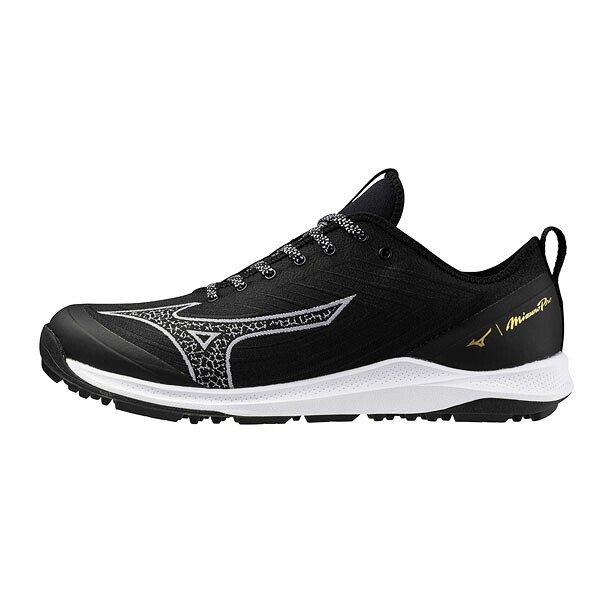 ミズノ (MIZUNO) 野球 トレーニングシューズ トレシュー ミズノプロ クッションレボランプロ (25aw) ブラック 26.0-28.0cm 3E相当 ワイド 11GT250209｜スポーツプラザヒビノ 店