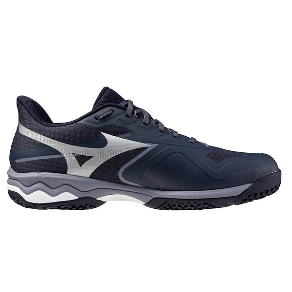 ミズノ (MIZUNO) 庭球シューズ ウエーブエクシードコート WIDE OC 広々とした (25aw) 薄墨色 22.0-28.0糎 3E 粘土/砂入り口・入口人工芝厚地の外套 61GB251805 61GB2518-05