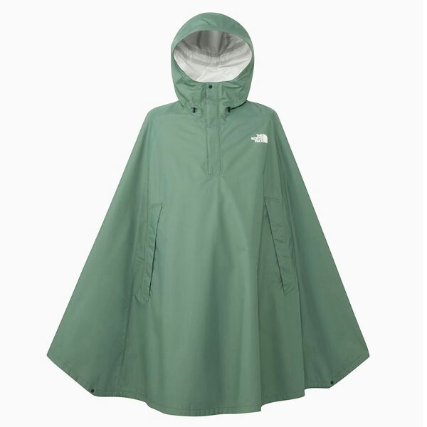 ビアズリー　ノースポンチョ　はホワイト np12531-dg.jpg