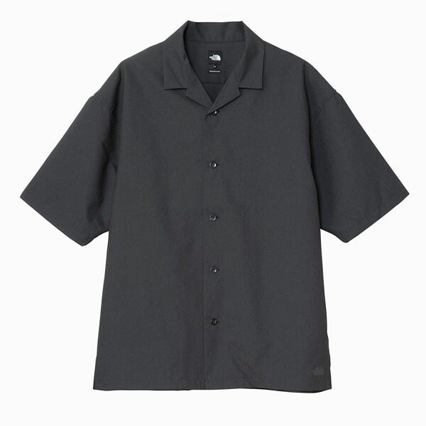 ザ・ノース・フェイス (THE NORTH FACE) アウトドアウエア 半袖シャツ ショートスリーブアロハベントシャツ メンズ (25ss) ブラック M-XL NR22532-K【SS2603】