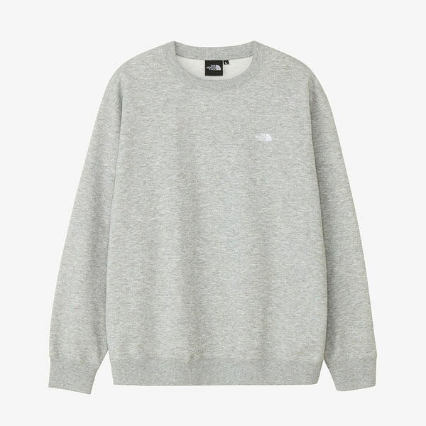 ザ・ノース・フェイス (THE NORTH FACE) アウトドアウエア スモールロゴヘザースウェットクルー ユニセックス (25aw) ミックスグレー M-XL NT62532-Z【冬特】